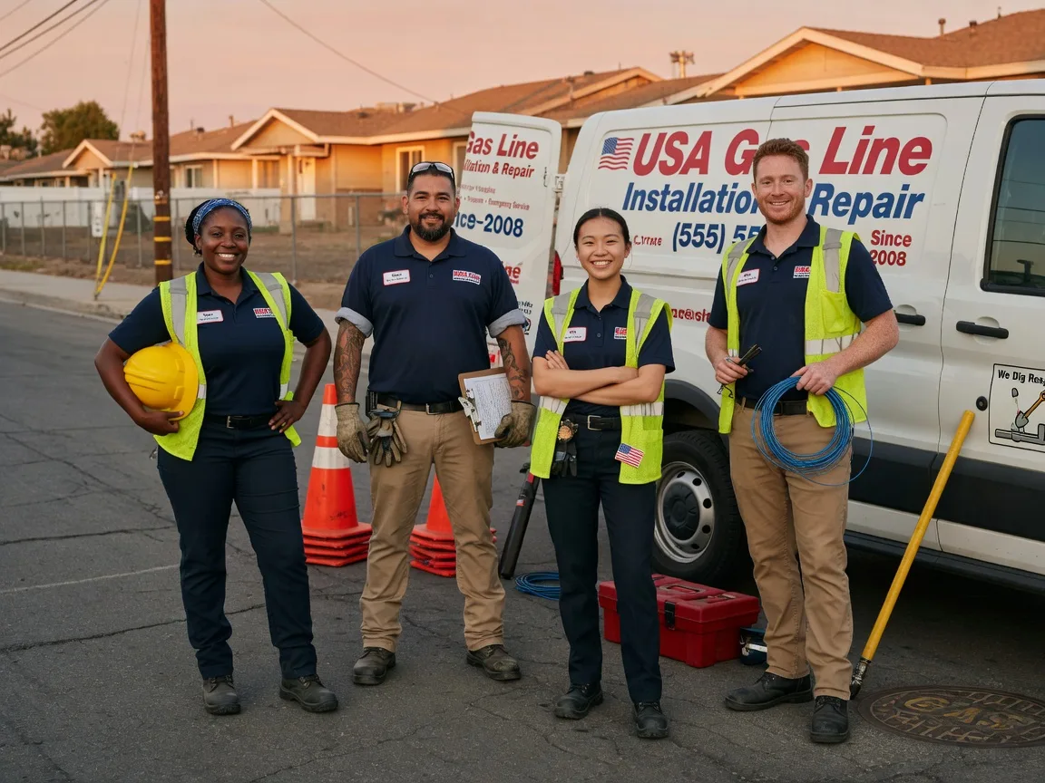 Gas Line Installation company in Makoti, ND